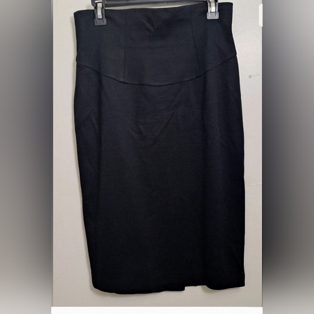 Tahari Retro Wool Jacket and Skirt Suit In Rich Black - Picture 4 of 8